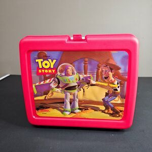 Vtg 1990s Toy Story Plastic Lunchbox with Thermos New Unused Green Army Men
